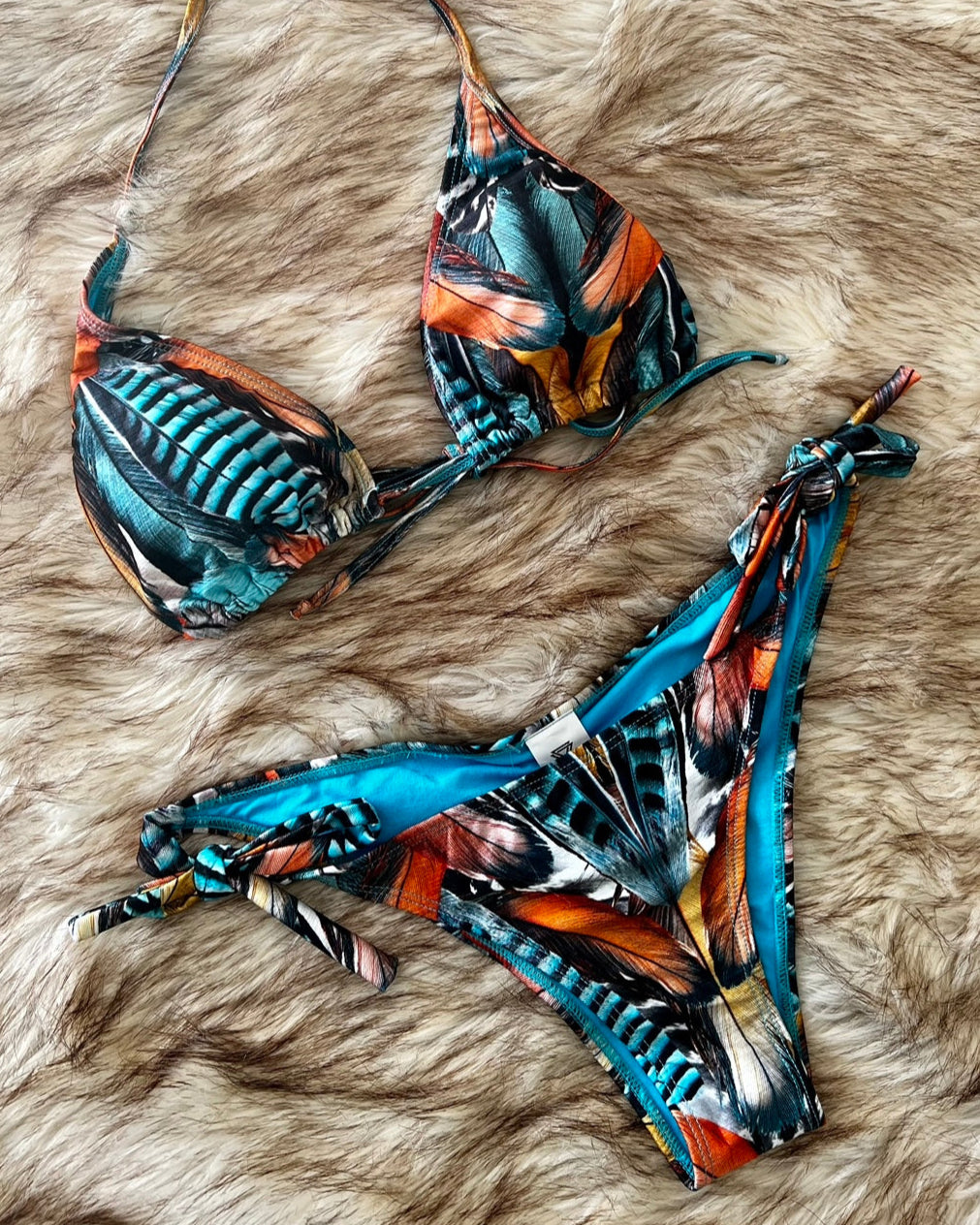 Feather Brazilian Bikini