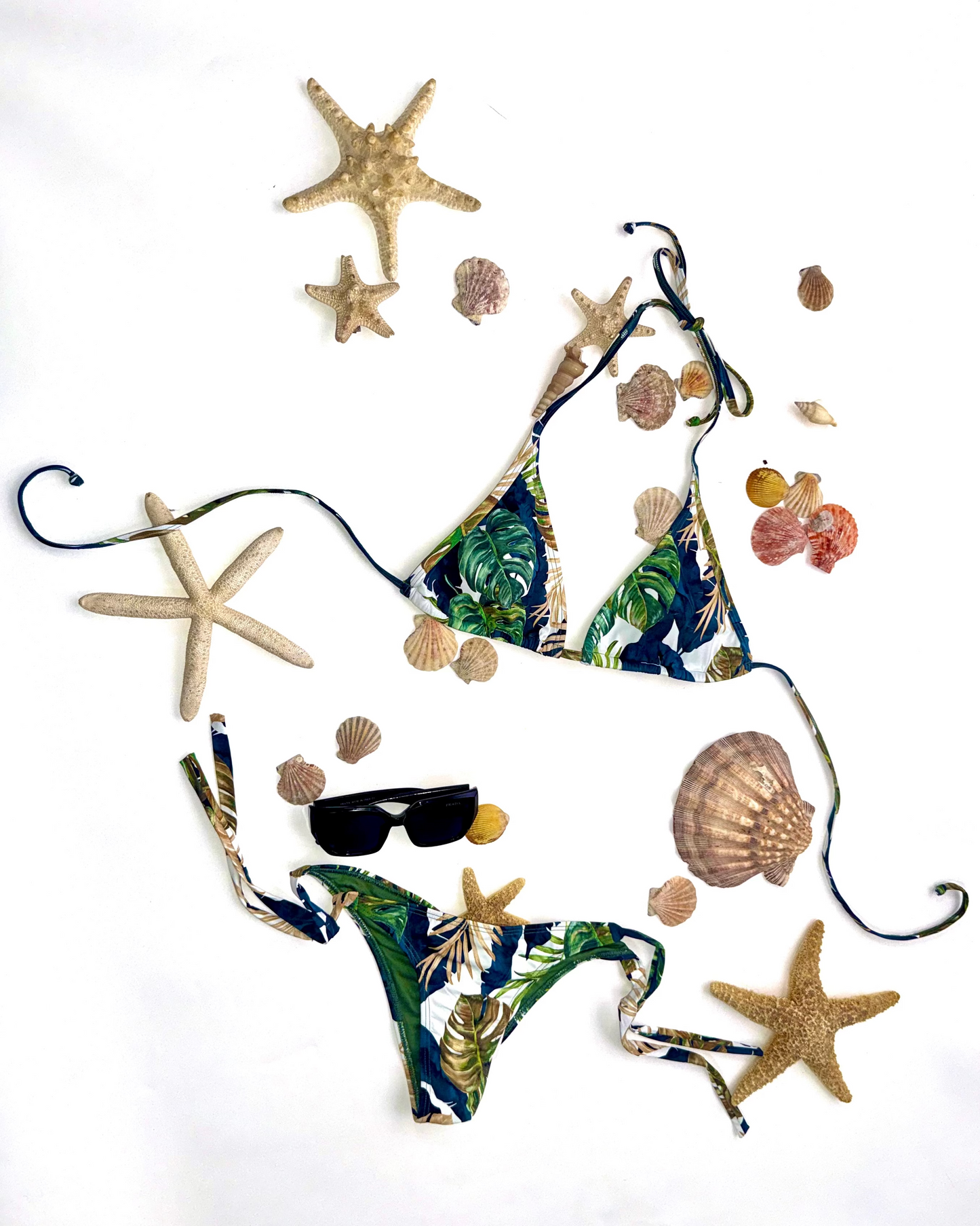 Royal Palm Bikini Top