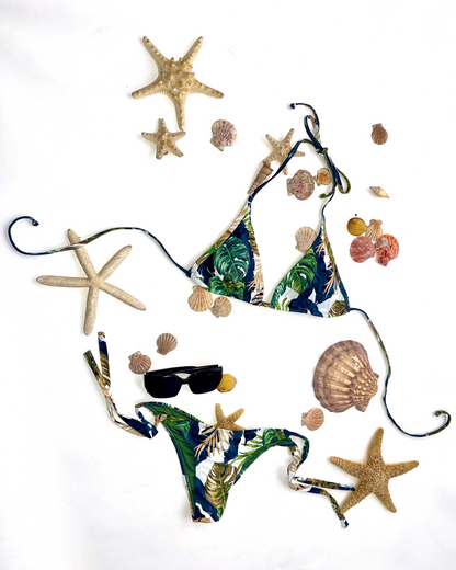 Royal Palm Bikini Top